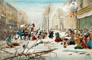 Guerra de 1870: el asedio de París en 1870 de Unknown artist