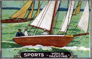 Deporte náutico: vela. de Unknown Artist