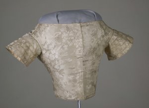 Cuerpo del vestido de novia (vista trasera) de Unknown artist