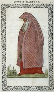Mujer de Baionne (Bayona?) - en "Hábitos y efigies" por Jean Sulperius