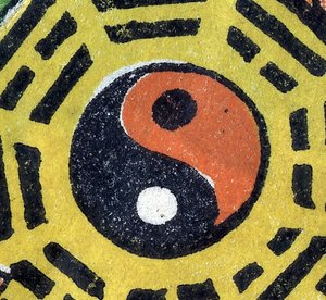 Yin y Yang. Objeto decorativo chino. s. XIX