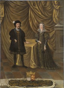 Magnus I (1470-1543), duque de Sajonia-Lauenburgo y Catalina de Brunswick-Wolfenbüttel (1488-1563), duquesa de Sajonia-Lauenburgo de Unknown artist