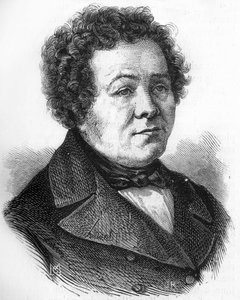 Retrato de Adolphe Crémieux (1796-1880), político francés de Unknown artist