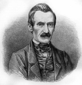 Retrato de Alexandre Calame. Pintor y grabador suizo (Vevey de Unknown artist