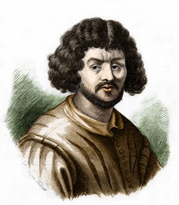 Retrato de Claude Gellee, llamado le Lorrain (1600-1682) pintor francés.