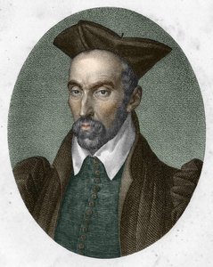 Retrato de Etienne Pasquier. Abogado, humanista e historiador francés (1529-1615).