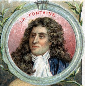 Retrato de Jean de La Fontaine. Escritor francés (1621-1695) de Unknown artist