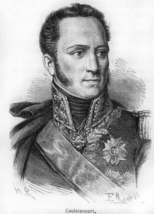 Retrato del Marqués de Caulaincourt (1773-1827), Duque de Vicenza, general y diplomático francés.