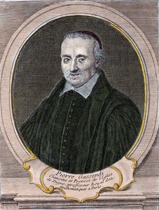 Retrato de Pierre Gassendi (1592-1655), filósofo, astrónomo, matemático y físico francés de Unknown artist