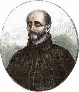 Retrato de San Ignacio de Loyola (1491-1556), fundador de la Compañía de Jesús de Unknown artist