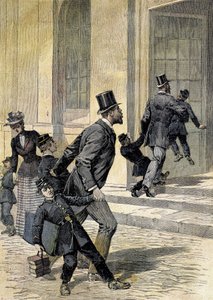 escuela: vuelta a clases - en “le Petit Journal” de Unknown artist