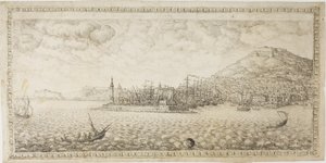Puerto de Nápoles de Unknown Italian