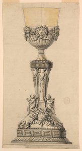 Dibujo, Diseño para un cáliz, 1800-1830 de Unknown artistUnknown artist