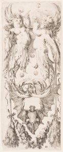 Grabado, Ornamentos o grotescos (Grotesque Ornament), ca. 1653 de Unknown artistUnknown artist