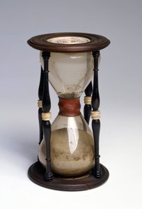 Reloj de arena del siglo XVIII
