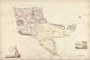Colección de Estudios Topográficos de las Fincas Escocesas del Conde de Selkirk: Little Stockartown y Jurdiland de Unknown artist