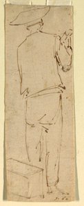 Un hombre con tenazas de Unknown artist