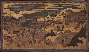 Un Festival en el Santuario Sumiyoshi