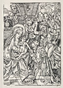 Adoración de los Reyes de Unknown artist