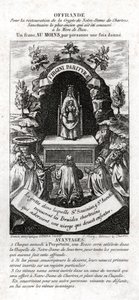 Adoración de la Virgen María, ca. 1850 de Unknown artist