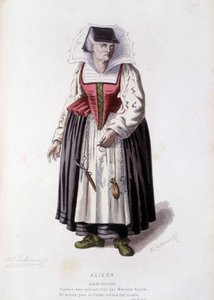 Alizon Fleurie en “Alizon” (por JC Discret), en “El teatro francés en los siglos XVI y XVII anteriores a Molière” por Edouard Fournier de Unknown artist