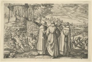 Alegoría sobre la Derrota del Duque de Alva en Brielle de Unknown artist