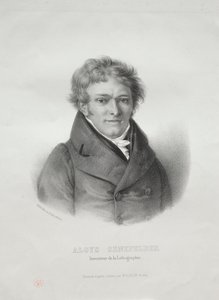 Aloys Senefelder de Unknown artist