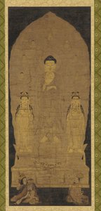 Tríada de Amitabha de Unknown artist