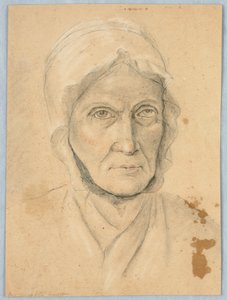 Una mujer mayor de Unknown artist