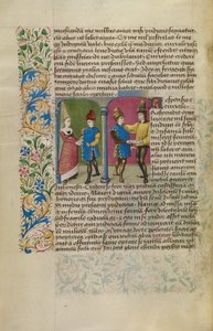 Intercambio de cartas entre Euríalo y Lucrecia de Unknown artist