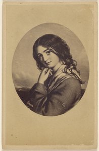 Una chica irlandesa. [copia de un cuadro] de Unknown artist