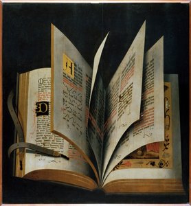 Un libro litúrgico abierto