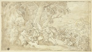 Apolo desollando a Marsias de Unknown artist