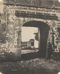 Arch in Farmyard, Swansea de Unknown artist