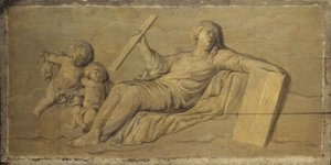 Arquitectura, entre 1701 y 1800 (óleo sobre madera)
