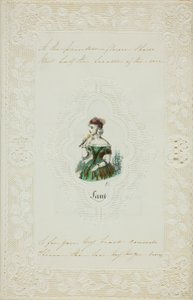 Como muestra la flor pintada (san valentín) de Unknown artist
