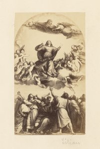 ["Asunción de la Virgen" de Tiziano] de Unknown artist
