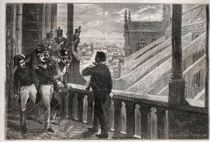Atentados contra Luis Felipe I - La conspiración de las Torres de Notre-Dame el 4 de enero