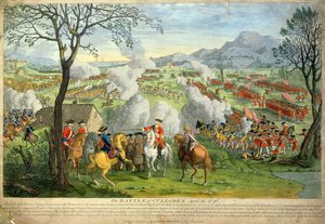 Batalla de Culloden de Unknown artist