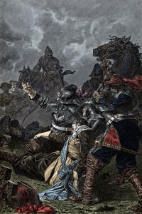 Batalla de Lutzen de Unknown artist