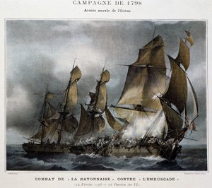 Batalla de la "Bayonnaise" contra "la Emboscada" de Unknown artist