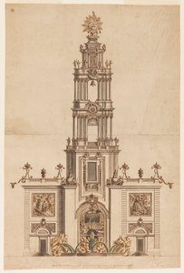 Campanario, probablemente para Fernando IV de Nápoles de Unknown artist