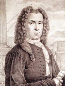 Benedetto Marcello (1686-1739) compositor italiano de Unknown artist
