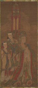 Bodhisattva y asistentes