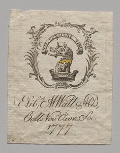 Exlibris: Elizabeth M. Watt, M.D.