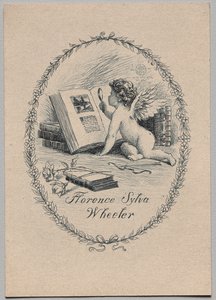Exlibris: Florence Sylva Wheeler