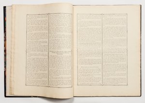 Volumen Encuadernado, Recueil des Ouvrages en Serrurerie...sur la place Royale de Nancy (Una Colección de Diseños de Cerrajería para el Palacio Real de Nancy)