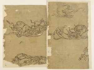 Ángel budista--Apsaras de Unknown artist