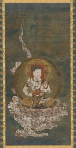 Deidad budista: Gokei Monju (Manjushri) de Unknown artist