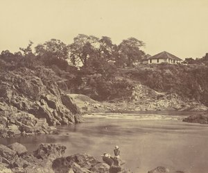 Bungalow en Marble Rocks. Nerbudda de Unknown artist